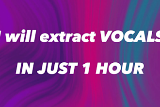 remove vocals or instruments from any link