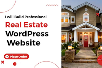 create carrot website, real estate investment, and insurance wordpress website