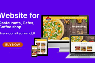 create a pizza restaurant website with wordpress