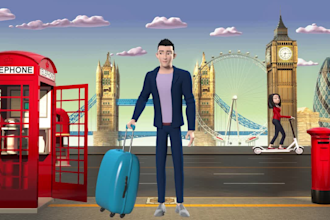 create 3d explainer video animation for your business