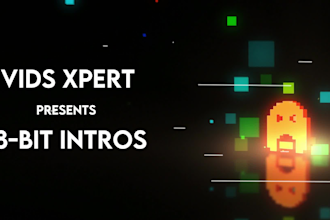 make awesome gaming 8 bit retro promotional video