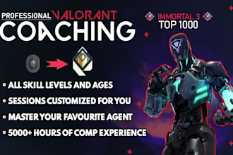 be your professional 1 on 1 valorant coach