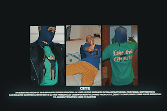 create quality promotional video ad for your clothing product brand