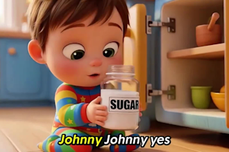 do 3d animation and nursery rhymes videos for your channel