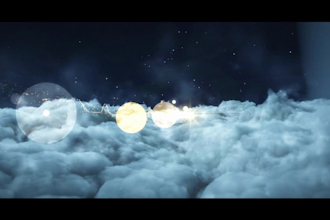 make awesome hot cloud wishes logo intro animation video