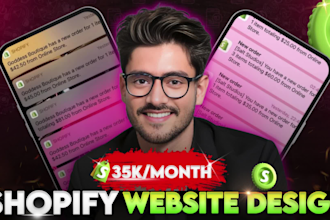 design, redesign shopify store, shopify dropshipping store, shopify website
