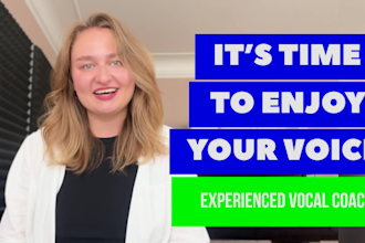 teach you to enjoy your own voice, singing lessons with a professional singer