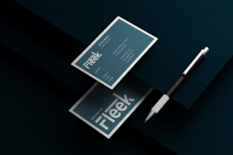 do creative luxury business card, letterhead and logo design