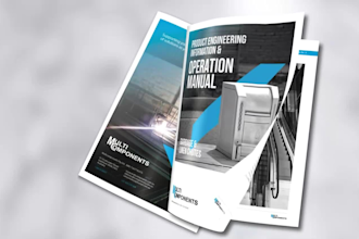 design brochure, business report, white papers