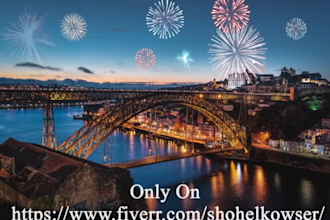 add animated firework animation to photo video add motion