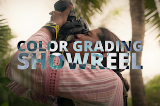 color grade videos professionally