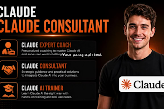 be your claude expert coach claude consultant claude cowork claude ai trainer