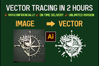 do best vector tracing or convert logo to vector