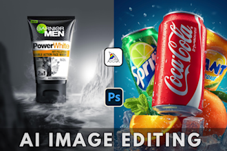 create ai generated product photography image editing that drive sales