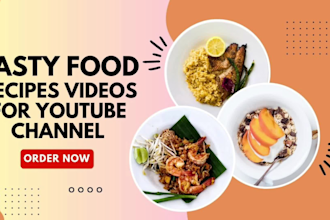 create cooking videos for youtube channel