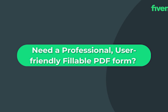 convert your client intake form into a fillable and editable PDF