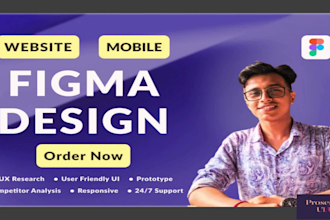 design sleek and user friendly UI UX for your app or website