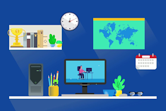 create 2d animation explainer video, 2d animated marketing videos