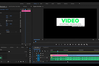 do professional youtube video editing, automation
