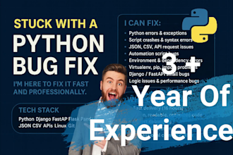 debug any python code
