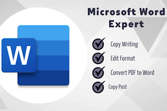 do microsoft word document formatting, creating and editing