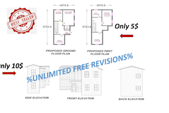 draw and architect house, office design, 2d floorplan in autocad, draftsman