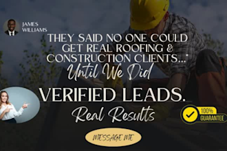 generate roofing leads and construction leads