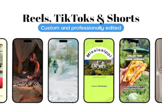 professionally edit your tiktoks, reels, and ugc content