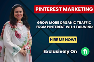 manage your pinterest account, set up a tailwind to get more traffic organically