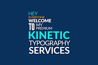 do craft minimalist kinetic typography explainer video ads