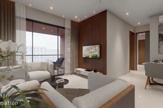 design livingroom, bedroom interior with render animation