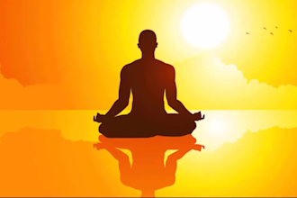create youtube channel and 30 meditation, relaxation music videos