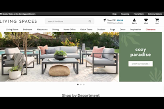 furniture shopify store interior design website furniture dropshipping store