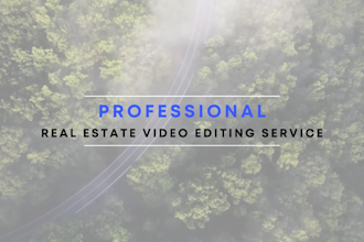 edit real estate walkthrough, drone, and home tour videos