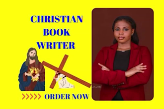 write your christian books, articles, ebooks, christian blog