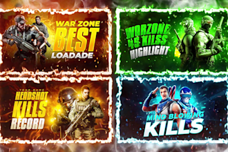 design attractive unique viral gaming clickbait  youtube thumbnail in  2 hours