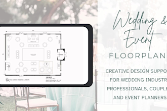 create your event or wedding floor plan