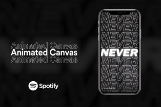 create a canvas video for spotify or other animations