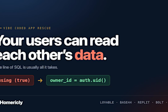 fix, secure, ship lovable, replit, bolt, base44, and ai apps