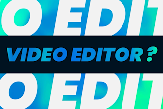 do professional video editing for youtube in 24hrs