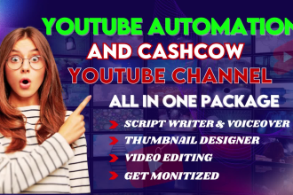 do youtube automation setup your channel, cash cow videos
