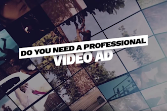 create engaging brand video ad for your buisness
