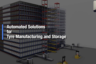 do 3d industrial warehouse logistic animation conveyor belt warehouse automation