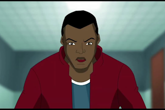do 2d, 3d music video, 2d cartoon animation, animated short film anime fighting