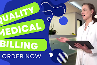 do medical billing, charge entry, payment posting, credentialing