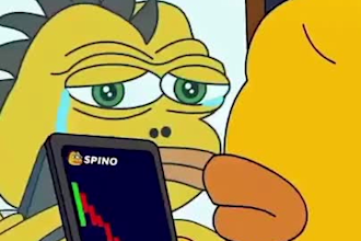 crypto meme video cryptocurrency crypto artwork meme coin art pepe the frog