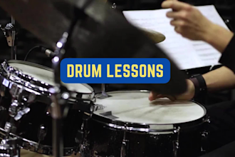 give you professional online drum lessons