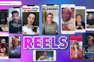 make instagram, tiktok, facebook reels, or youtube shorts
