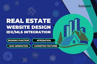 real estate website, property management website, real estate investor website