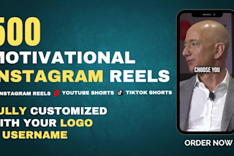 create motivational youtube shorts and instagram reels